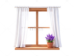 简约温馨窗台花艺设计