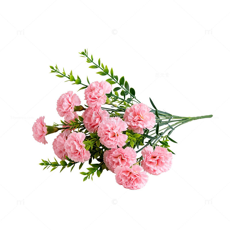 清新花卉装饰仿真花摆放设计素材