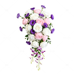 优雅花卉装饰设计图