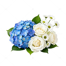 清新花卉装饰花束