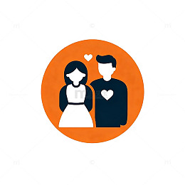 简约爱情图标设计