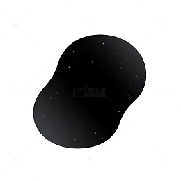 黑色星空抽象图案设计素材