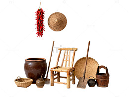 乡村田园生活物件展示