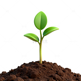 绿色植物生长插图