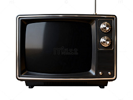 复古电视机模型设计素材