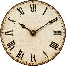古罗马数字时钟表盘