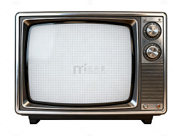 复古电视机造型元素