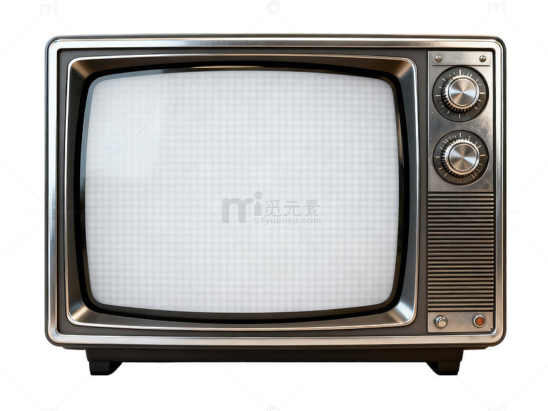 复古电视机造型元素