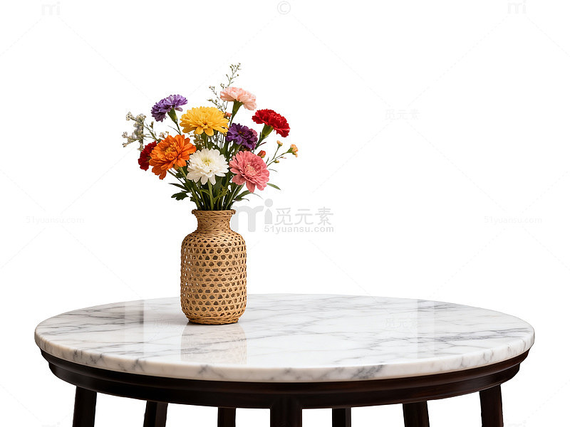 简约花瓶花卉装饰