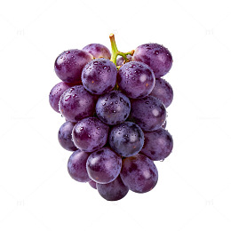 紫色葡萄新鲜水果特写