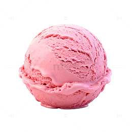 粉红冰淇淋美味甜品