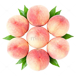 蜜桃摆盘水果