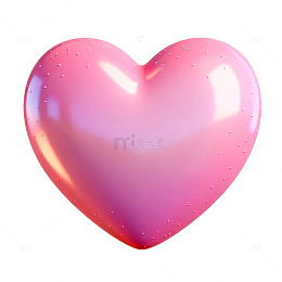 粉色心形浪漫装饰图案