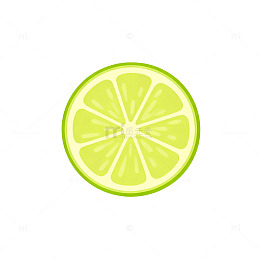 青柠插画素材
