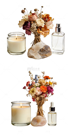 香氛花艺立体写实花朵