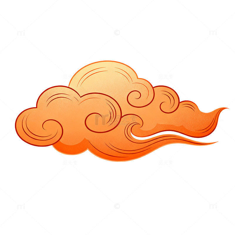 中国风祥云图案装饰元素