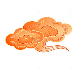 中国风云图案装饰元素