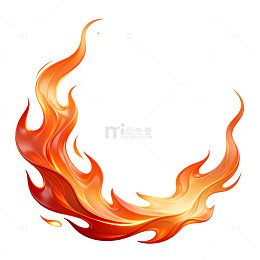 火焰元素艺术图案设计