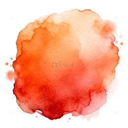 水彩渐变圆形艺术图案