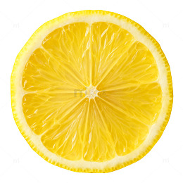 柠檬切片特写片