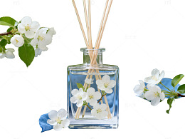 清新花香香薰静物