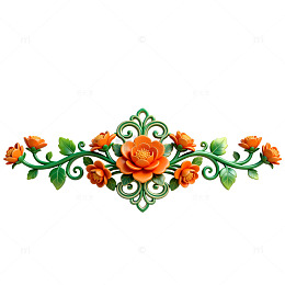 雕花装饰花纹图案设计元素