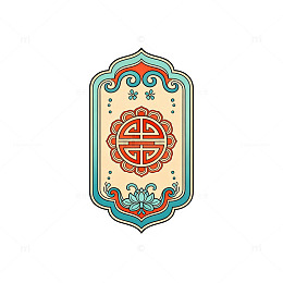 传统花纹吉祥图案设计素材