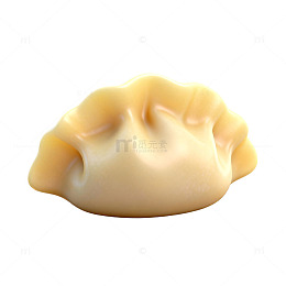 乳白色饺子食物