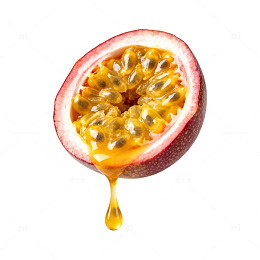 西番莲果实特写图片