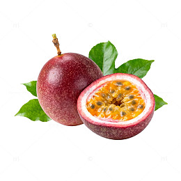 透明背景百香果插图