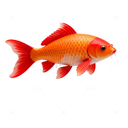 金鱼模型写实片