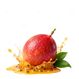 动感果汁芒果创意