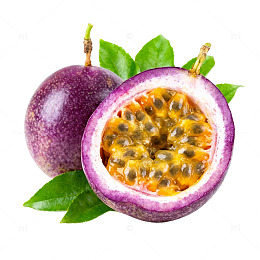 百香果特写水果图片