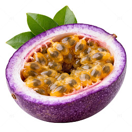 紫皮百香果特写