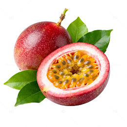 百香果新鲜果实特写