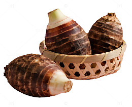 竹篮芋头美食摄影