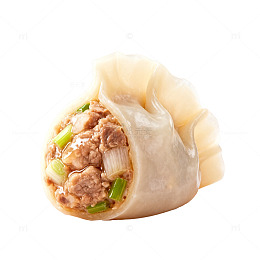 饺子美食特写摄影