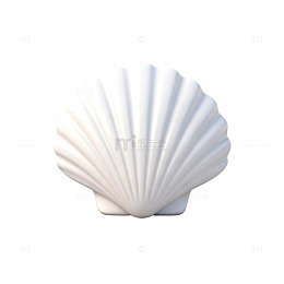 简约贝壳造型装饰品
