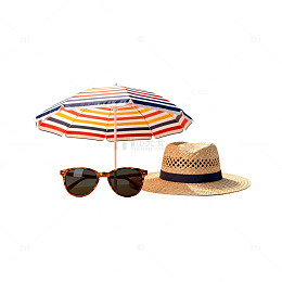夏日海滩度假用品