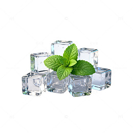 冰块薄荷清新组合