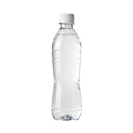 透明塑料瓶装清水图片
