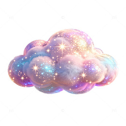 梦幻星空云彩图案设计素材
