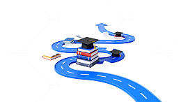 蓝色道路教育之路