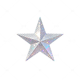 星光璀璨梦幻星形图案