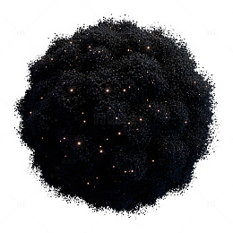 星光璀璨球形图像