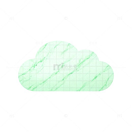 云形图案简约插画设计素材