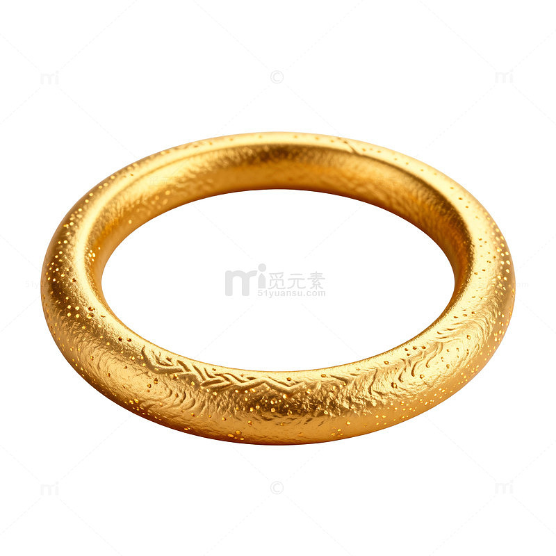 古金手镯精致工艺饰品