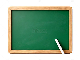 简约黑板粉笔教学工具