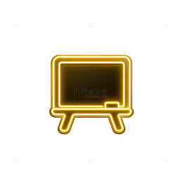 金色黑板图标素材