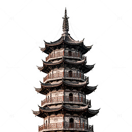 中国传统塔楼古建图片